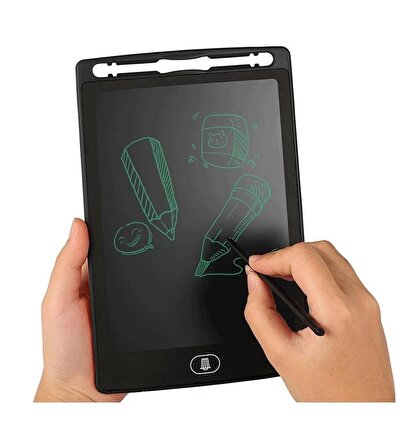 Tablet Lcd Dijital Kalemli Çizim Yazı Tahtası 8.5 İnç Grafik Not Yazma Eğitim Tableti