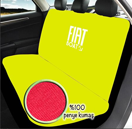 Penye Oto Koltuk Kılıfı Fiat Uno Uyumlu Yıkanabilir Kolay Montaj 6 Renk Seçeneği