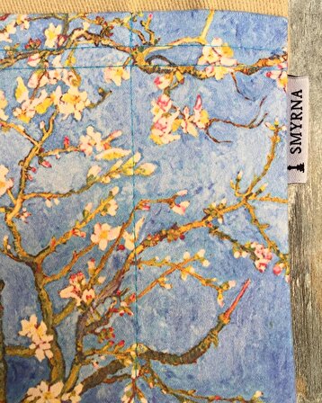 Kitap Kılıfı - Tablet Kılıfı - Ebook Kılıfı ( Badem Ağacı , Van Gogh )