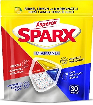 Sparx bulaşık deterjanı bulaşık makinesi deterjanı Sparx tablet