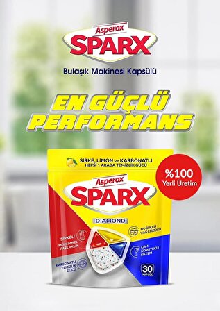 Sparx bulaşık deterjanı bulaşık makinesi deterjanı Sparx tablet
