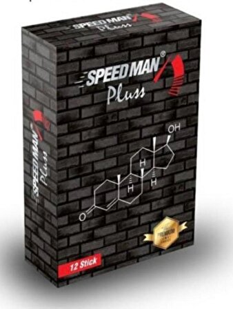 Speed Man Plus 12'li Stick Ballı Bitkisel Karışımlı Macun