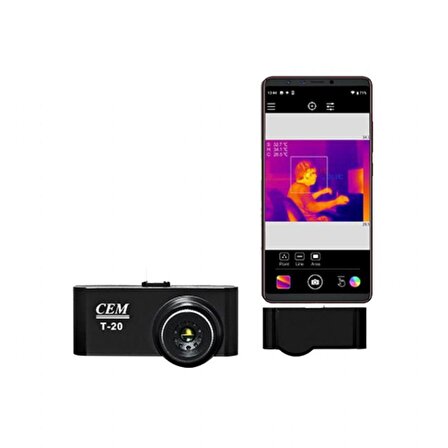 CEM T-20 Cep Telefonu için Termal Kamera