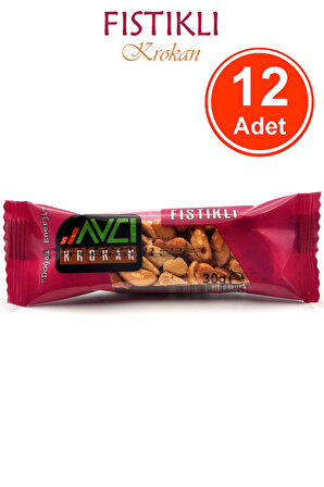 Fıstıklı Krokan 30 G  x 12 Adet