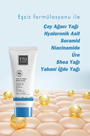 Tto Clinic Ayak Topuk Bakım Kremi 100 Ml