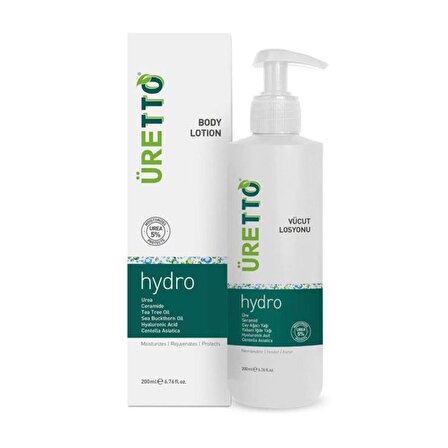 Uretto Hydro Vücut Losyonu 200 Ml