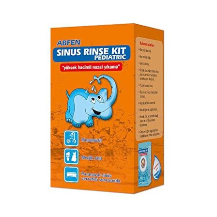 Abfen Sinus Rinse Kit Pediatric -SKT:01/2026