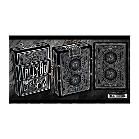 Tally-Ho Masterclass Black Premium Oyun Kağıdı Koleksiyonluk iskambil Kartları