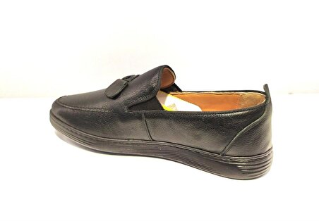Mertto Püsküllü Hakiki Deri Günlük Loafer Erkek Ayakkabı