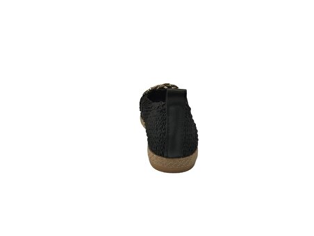 Ventes 0561801Z Yumuşak Pedli Toka Detaylı Günlük Triko Kadın Babet Ayakkabı