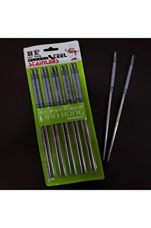 Yemek Yeme çubukları Metal Chopsticks