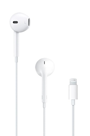 Ios Earpods Lightning Konnektörlü Kablolu Mikrofonlu Kulakiçi Kulaklık