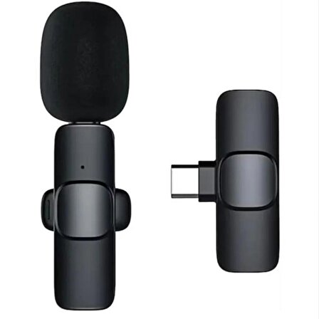 K9 ZR105 Type C Girişli Tak Çaliştir Kablosuz Mikrofon
