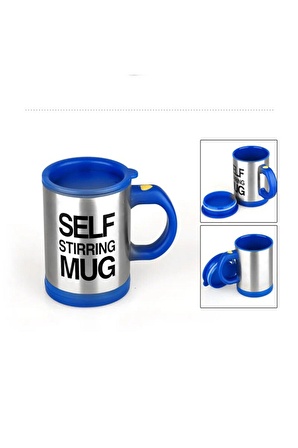 Self Stirring Mug Mikser Kupa Bardak Mavi