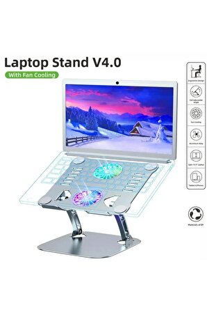 Laptop Stand V4.0 Işikli Fanli Laptop Stand ZR523
