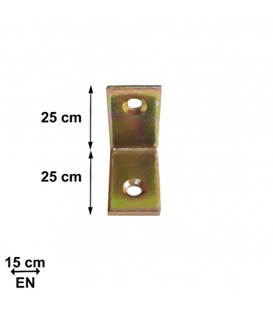 Masa Köşe 15x25 mm