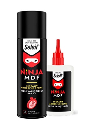 Selsil Hızlı Yapıştırıcı 100 ml + 25 gr Set