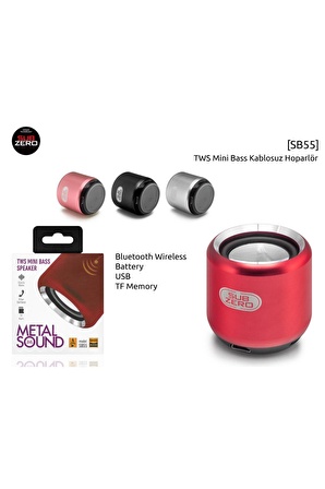 Mini Bass Speaker Bluetooth Güçlü Bas TF kart Uyumlu