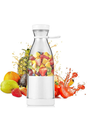 Taşınabilir El Blender 420 ML Meyve Smoothie Hazırlama Şişe Şeklinde Pratik