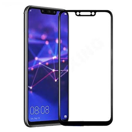 NANO Teknoloji HUAWEİ Y 9 2019 Beyaz Kırılmaz Cam Ekran Koruyucu