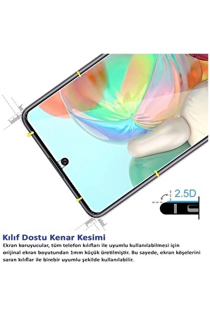 Xiaomi Redmi 9A Uyumlu Ekran Koruyucu Kırılmaz Cam Darbelere Dayanıklı, Tamperli 4K Kalite, Çizilmez ve Parmak İzi Yapmayan Special Kırılmaz Cam