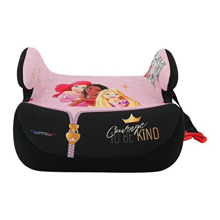 TRENDICO Disney Princess Comfort Isofixli Yükseltici 15-36kg Oto Koltuğu - COURAGE TO BE KIND