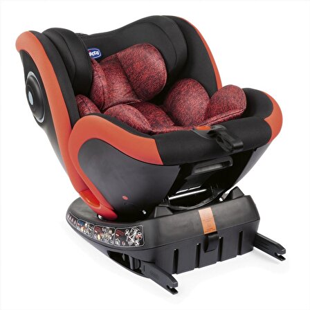 TRENDICO Chicco Seat 4 Fix 0-36 kg Isofix Oto Koltuğu - Poppy Red