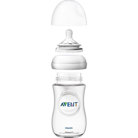 TRENDICO Philips Avent Natural PP Biberon +1 Ay 260 ml İkili