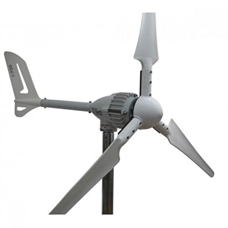 İ-700 WATT 48 V Rüzgar Türbini + Hibrit Şarj Kontrol Cihazı Rüzgar Türbini Set