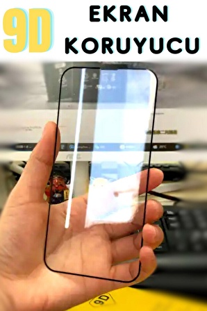 Samsung Galaxy A31 9D Kırılmaz Cam Ekran Koruyucu, Siyah Renk, Ultra Darbe Emici ( 10 Adet )