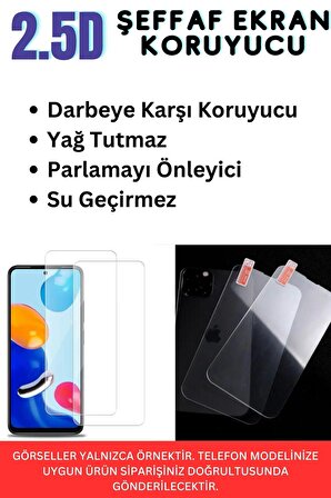 oppo A15s Temperli Cam Ekran Koruyucu Süper Ekonomik Paket ( 10 Adet )