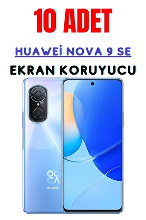 Huawei Nova 9 Se Temperli Cam Ekran Koruyucu Süper Ekonomik Paket ( 10 Adet )