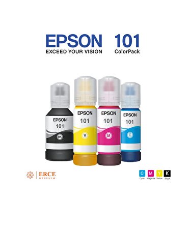 Epson 101 C13T03V64A L14150 4 Renk Multipack Mürekkep Takım