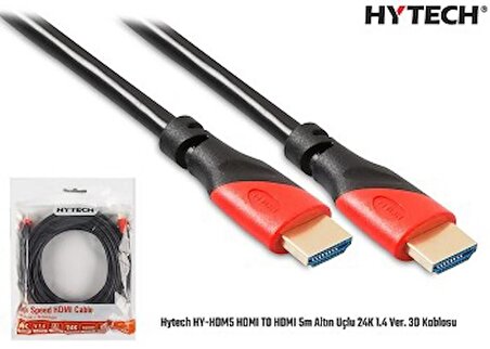 HY-HDM5 HDMI TO HDMI 5METRE 24K DATA KABLO