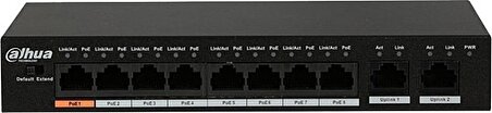 PFS3010-8ET-96 8 Port PoE Yönetilemez Switch
