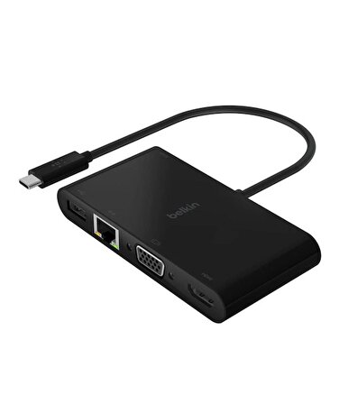 USB-C Multimedia + Charge Adapter (100W) AVC004BTBK