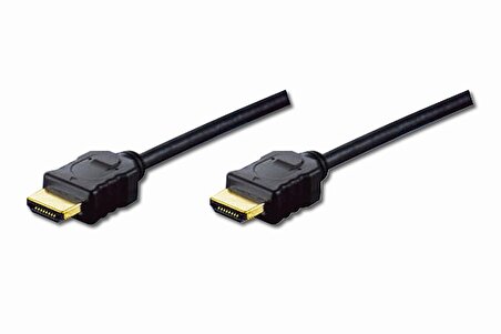 AK-330114-050-S Highspeed HDMI with Ethernet Bağlantı Kablosu, HDMI 1.4 5 Metre