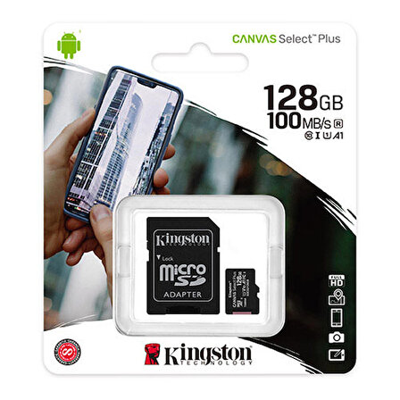 SDCS2/128GB 128GB microSDXC Canvas Select Plus 100R A1 C10 Card