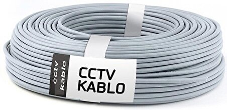 CCTV Kablo 100MT (2x1x2x0.22x0.22)