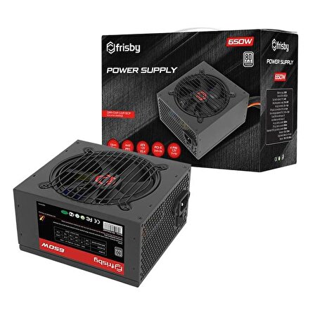 FR-PS6580P 650W 80+ POWER SUPPLY