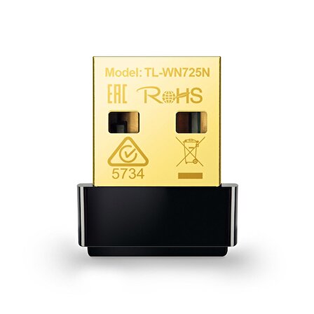TL-WN725N Kablosuz,150Mbps,N Nano USB Sinyal Alıcı