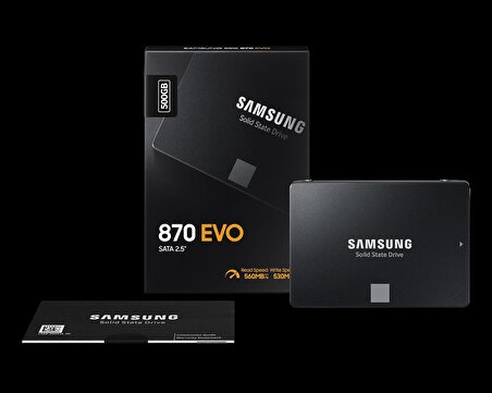 MZ-77E500BW 870 EVO 500GB SATA3 2.5" SSD