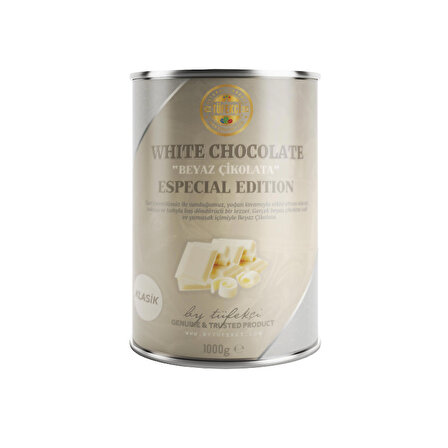 Beyaz Sıcak Çikolata Gerçek Şeker 1000 gr