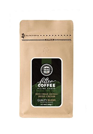 Irısh Cream Aromalı Filtre Kahve Medium Roast Yüksek Aroma 250 gr