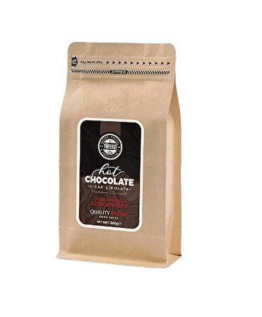 Çilek Aromalı Sıcak Çikolata Gerçek Şeker Yüksek Kakao 10 Bardak 250 gr