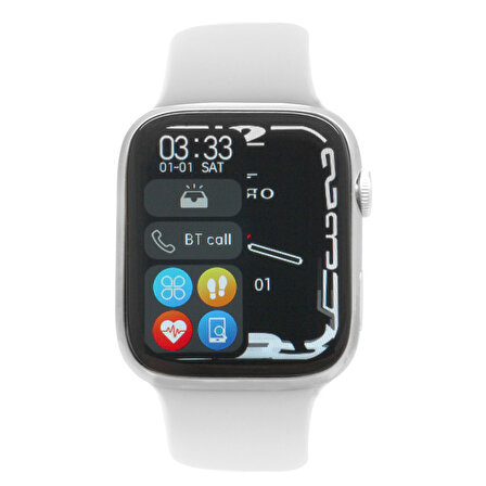 Ferro Beyaz Renk Silikon Kordonlu Akıllı Saat TH-FSW1108-AG