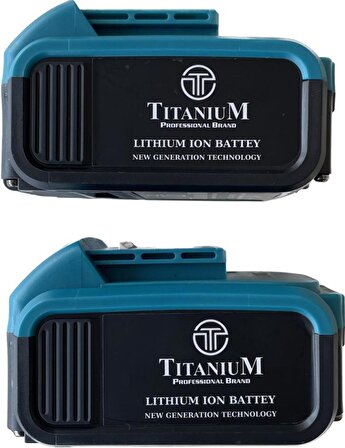 Titanium GTA40 Çift Akülü Budama Makası Ve Akülü Budama Testeresi Set