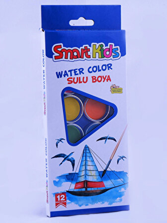 Smart Kids Sulu Boya 12 Renk Sulu Boya