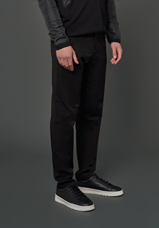 Comfort Fit Gabardin Kumaş Jogger Pantolon