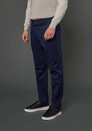 Comfort Fit Gabardin Kumaş Jogger Pantolon